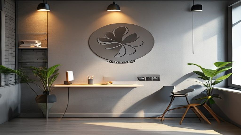 Wanddecoratie in Assen: logo op muur voor bedrijven